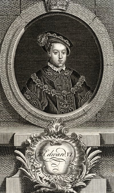 Edward VI, koning van Engeland en Ierland, uit 